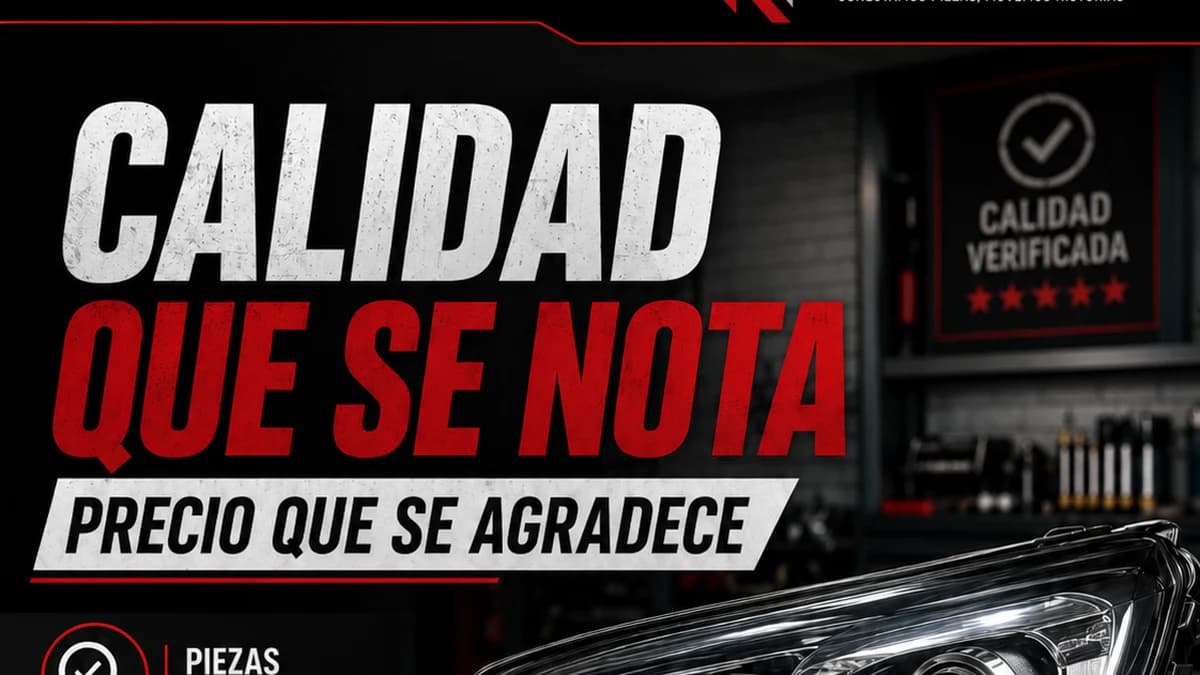 Recambio usado revisado con calidad verificada y ahorro real