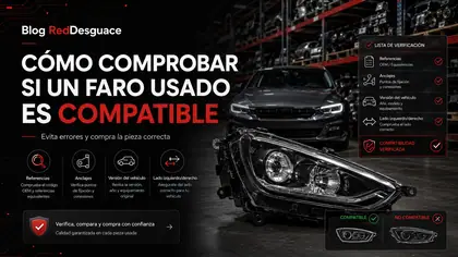 Comprobar si un faro usado es compatible con un vehiculo